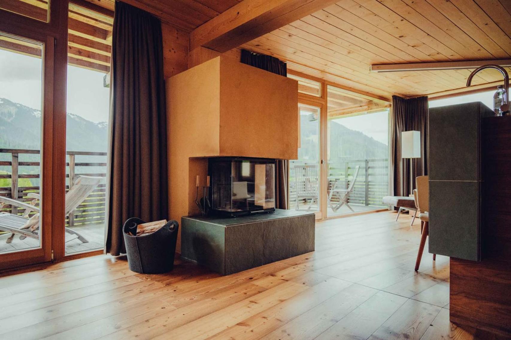Holzhotel Forsthofalm Леоганг Екстер'єр фото